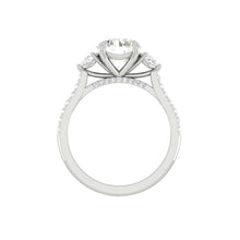 Load image into Gallery viewer, Sophia Pavé Round Moissanite
