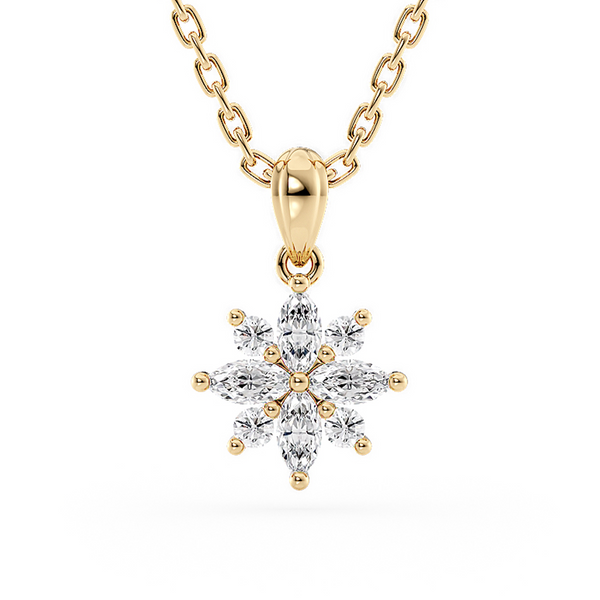 Lucce Constance Si Necklace Diamond