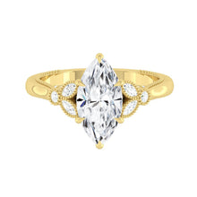Load image into Gallery viewer, Lucce Stella Marquise Lab Diamond 1.28ct E VVS2 Ex IGI 18K Yellow Gold
