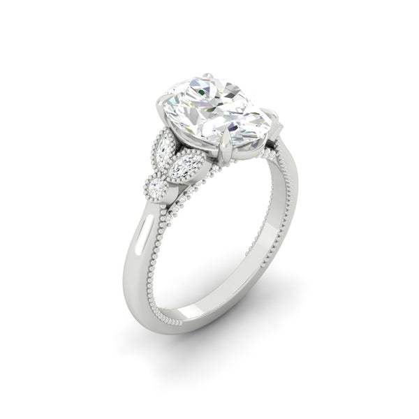 Lucce Stella Oval Diamond