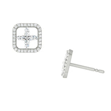 Load image into Gallery viewer, The Emblem Earrings Diamond *new*
