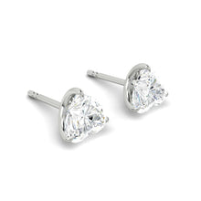 Load image into Gallery viewer, Jasmine Earrings Heart Moissanite
