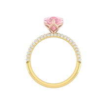 Load image into Gallery viewer, Lucia Luxe Pear Rosé Pink Diamond
