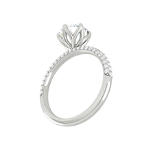 Load image into Gallery viewer, Lucia Luxe Pavé Round Diamond
