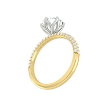 Load image into Gallery viewer, Lucia Luxe Pavé Round Diamond
