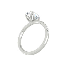 Load image into Gallery viewer, Lucia Pavé Oval Diamond
