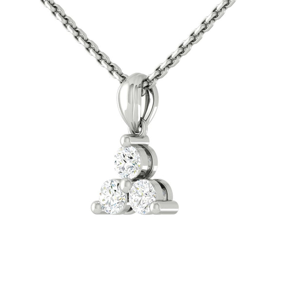 Lucce Trio Diamond Necklace