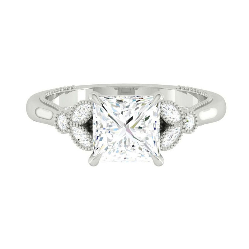 Stella Princess Moissanite