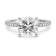 LUCCE VERONA™ Pavé Cushion Diamond