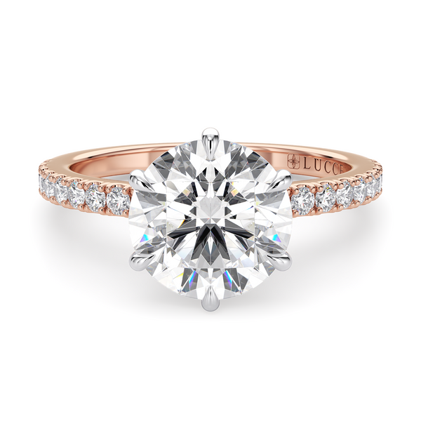 Lucce Verona Pavé Round Diamond