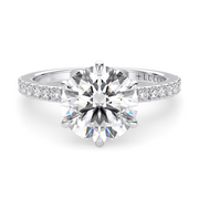 LUCCE VERONA™ Pavé Round Diamond