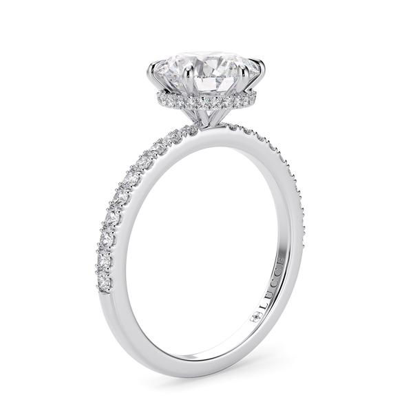 Lucce Verona Pavé Round Diamond