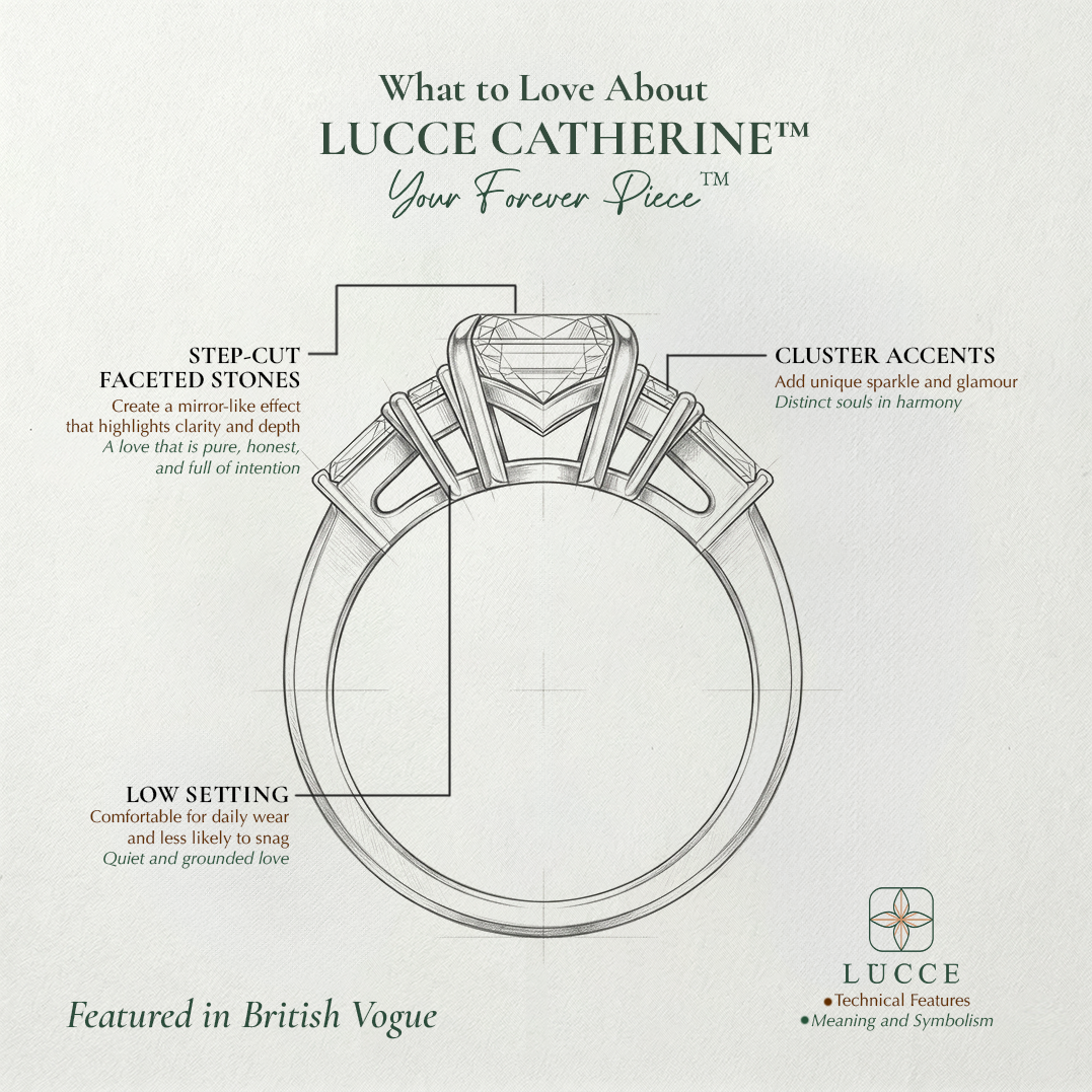 Load image into Gallery viewer, LUCCE GALERIE™ Emerald 2.00ct CELESTE™ Moissanite 14K Yellow Gold
