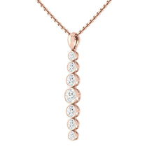 Load image into Gallery viewer, Carla Tapered Necklace Lab Diamond
