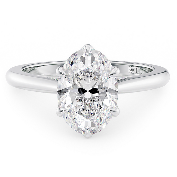 Lucce Azalea 6-Prong Oval Diamond