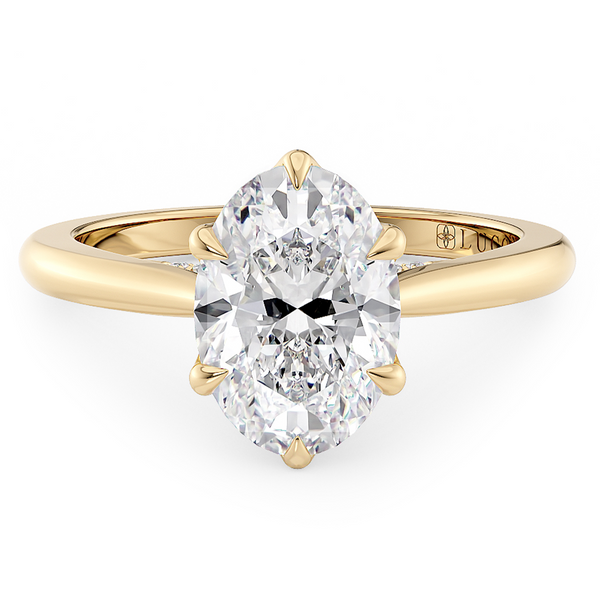 Lucce Azalea 6-Prong Oval Diamond