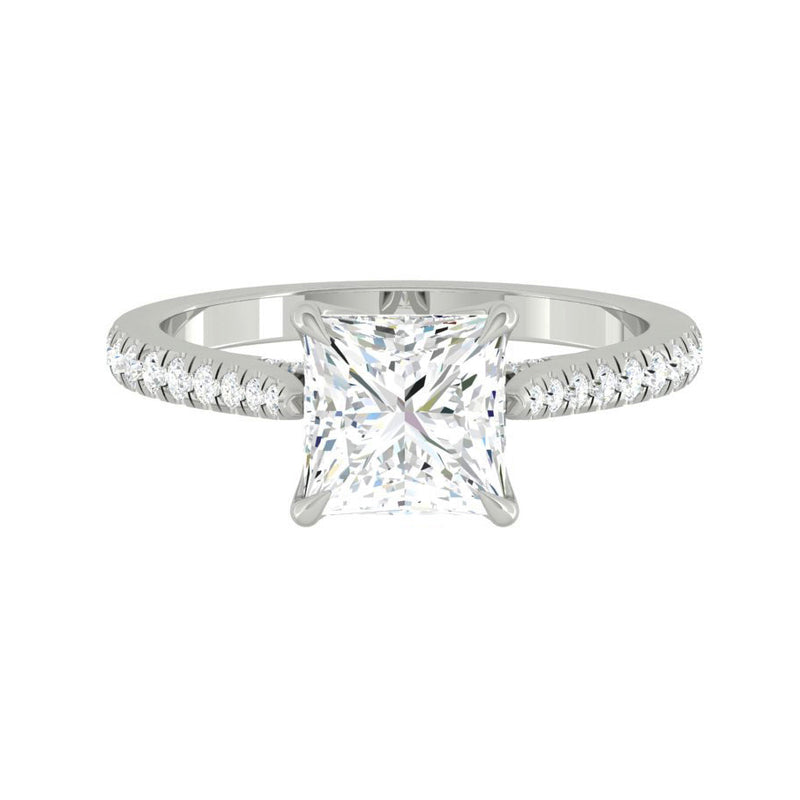 Azalea Pavé Princess Lab Diamond *new*