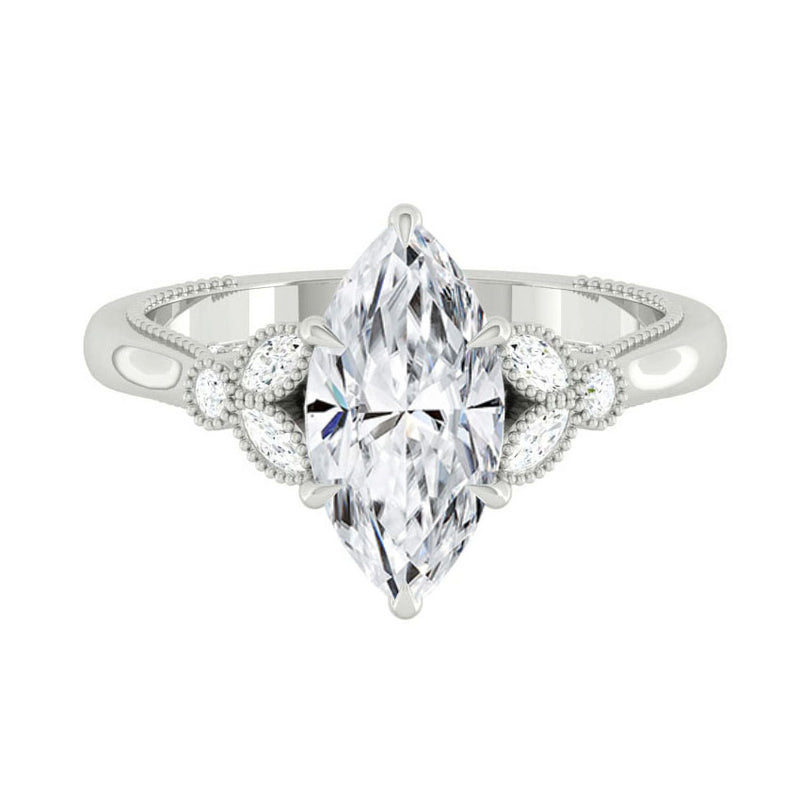 Stella Marquise Moissanite