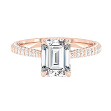 Load image into Gallery viewer, Maria Emerald Moissanite
