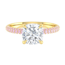 Load image into Gallery viewer, Biella Cushion Rosé Diamond
