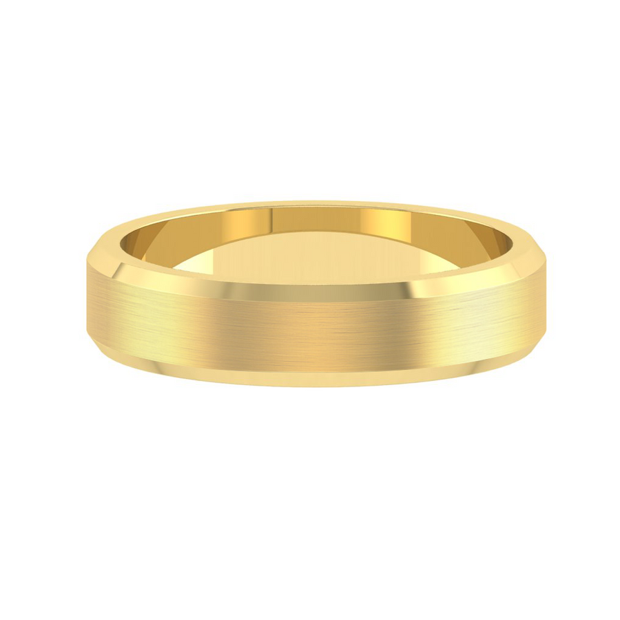 Load image into Gallery viewer, LUCCE GRECO™ Brushed 5mm 14K Yellow Gold
