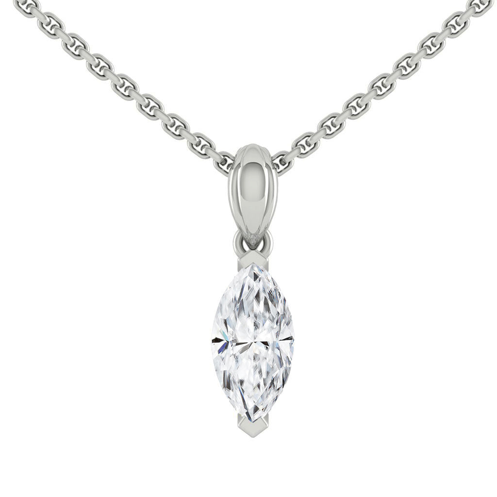 Kaela Necklace Marquise Diamond