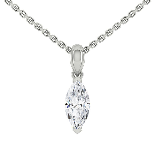 Kaela Marquise Necklace Diamond