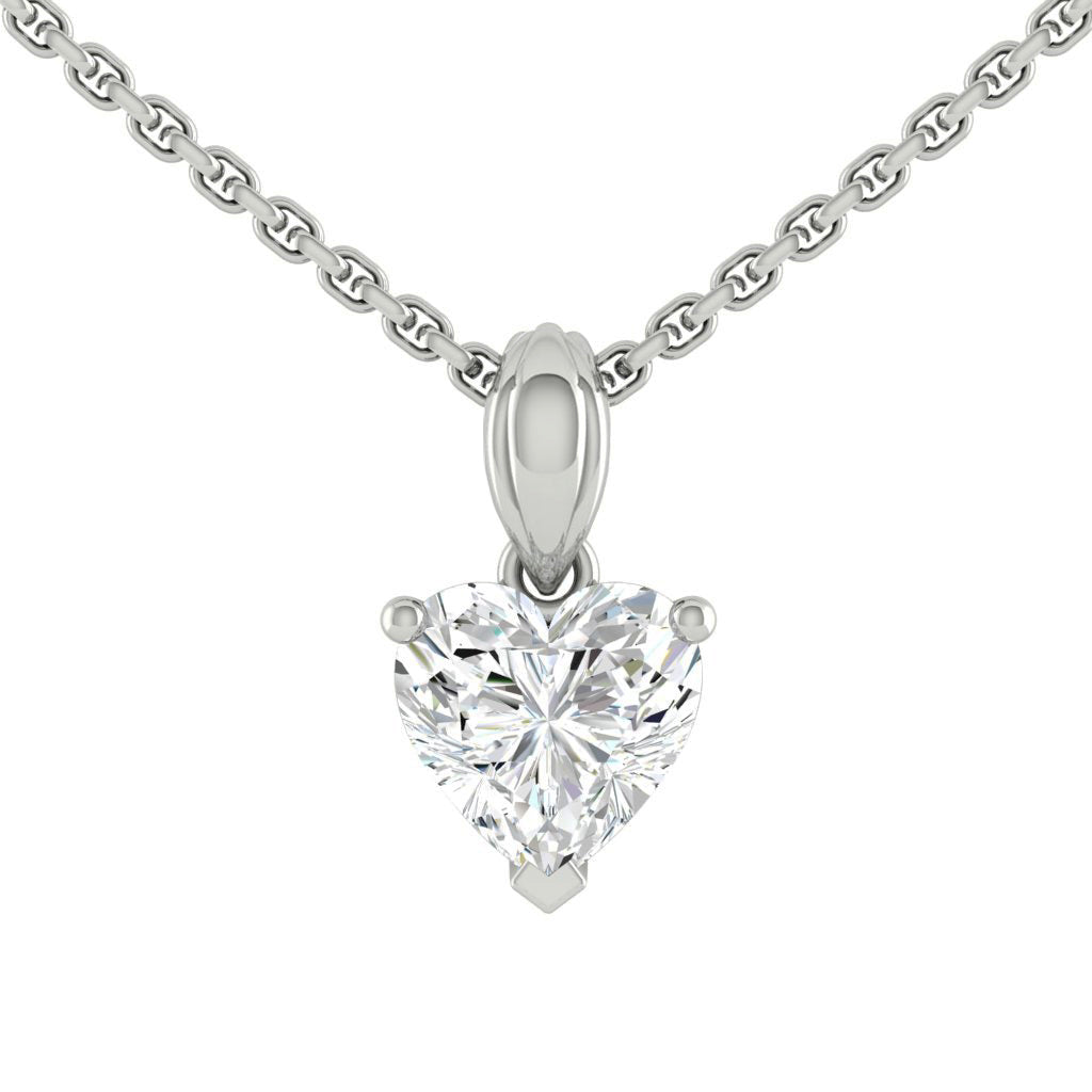 Kaela Necklace Heart Diamond