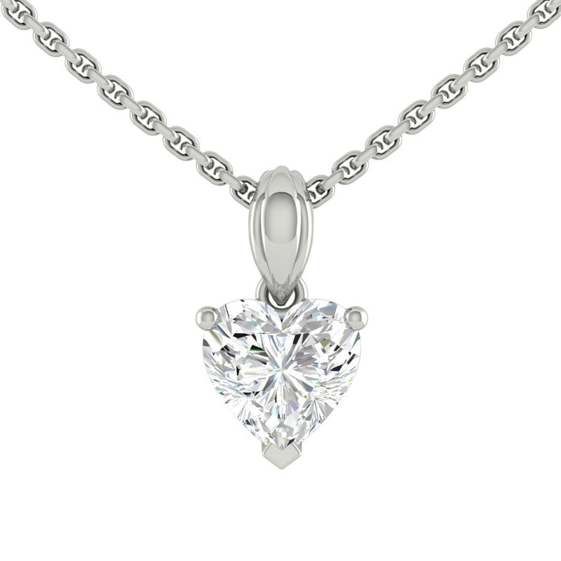 Kaela Necklace Heart Diamond