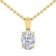 Load image into Gallery viewer, Kaela Necklace Oval Diamond
