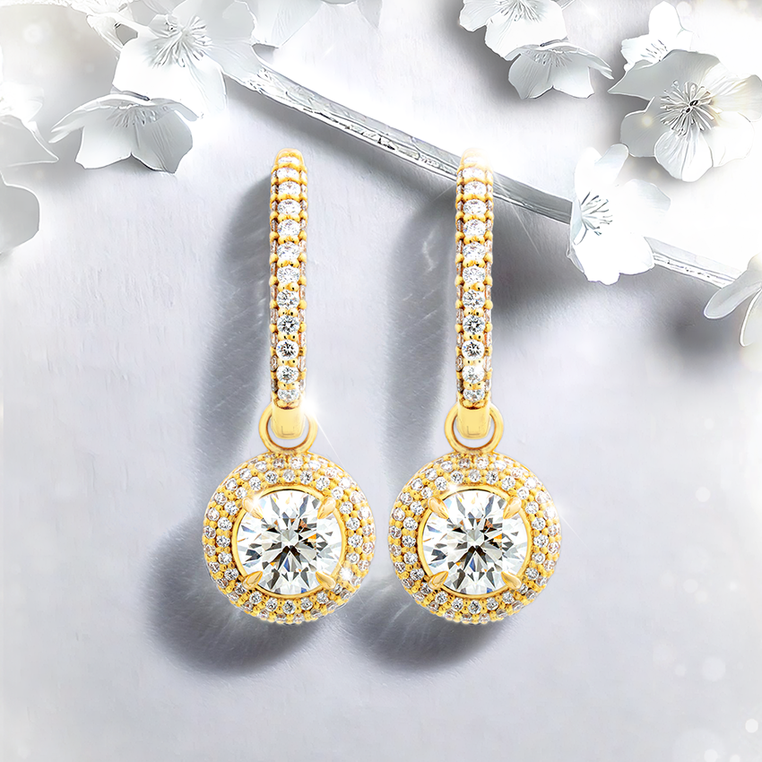 Load image into Gallery viewer, LUCCE MONTEVALLE™ Dangling Earrings Diamond
