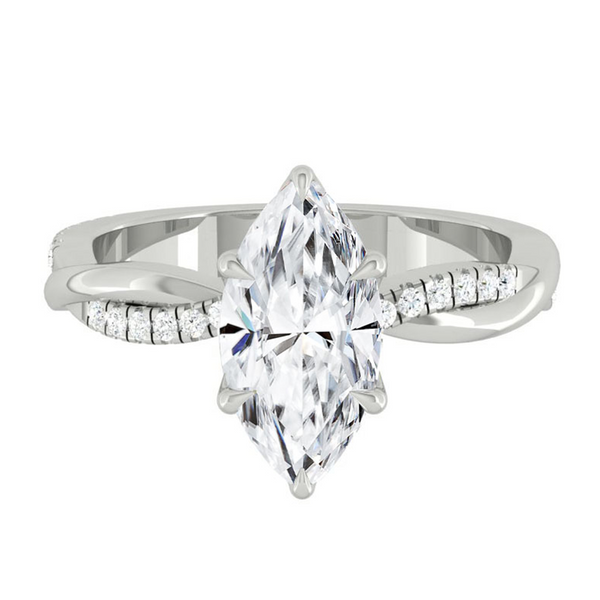 Lucce Fiore Marquise Diamond