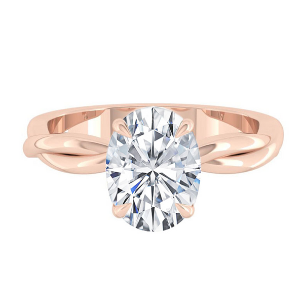 Lucce Fiore Solitaire Oval Diamond