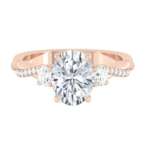 Lucce Fiore Trio Oval Diamond