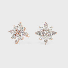 Load and play video in Gallery viewer, Stella Luxe Moissanite Earrings
