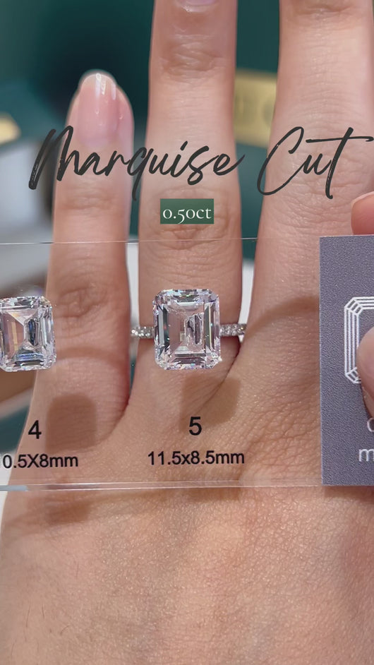 LUCCE ECUADORIAN™ Marquise VERDANT™ Green Diamond