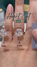 Load and play video in Gallery viewer, Lucce Fiore Heart Rosé Pink Diamond
