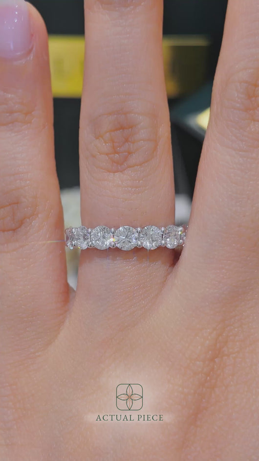 LUCCE RIVERA™ 7-Stone 1.75ctw Lab Diamond Platinum