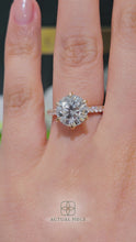 Load and play video in Gallery viewer, Lucce Azalea Pavé Round Diamond
