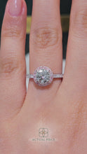 Load and play video in Gallery viewer, Lucce Montevalle Pavé Round Diamond with Pink Diamond Halo in White Gold
Manila, Philippines
