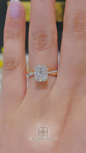Load and play video in Gallery viewer, Lucce Fiore Cushion Diamond
