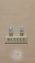 Load and play video in Gallery viewer, Lucce Kaela Emerald Earrings 2.14CTW Lab Diamond IGI Platinum
