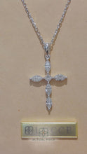 Load and play video in Gallery viewer, Lucce Saved Cross Diamond Necklace
