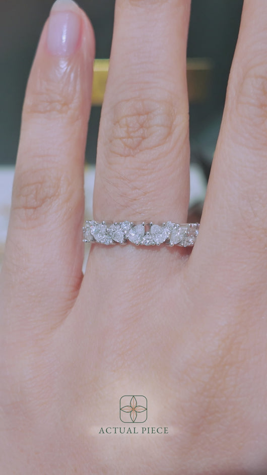 LUCCE ELOISA™ 1.25ctw Lab Diamond 14K White Gold