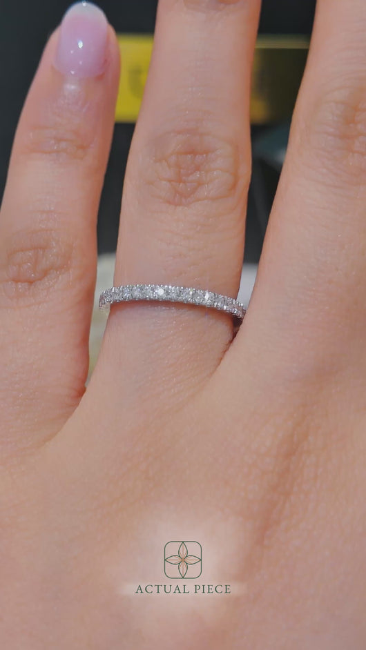 LUCCE CORSE™ 0.29ctw Lab Diamond 14K White Gold