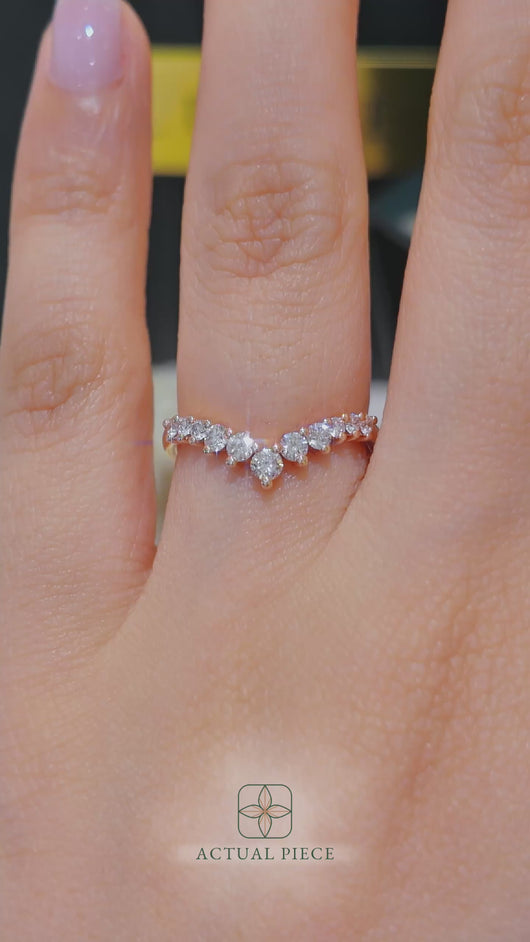 LUCCE PRIMA™ 0.36ctw Lab Diamond 14K Rose Gold