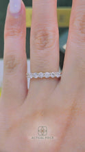 Load and play video in Gallery viewer, LUCCE RIVERA™ 9-Stone 0.99ctw Lab Diamond 14K Yellow Gold
