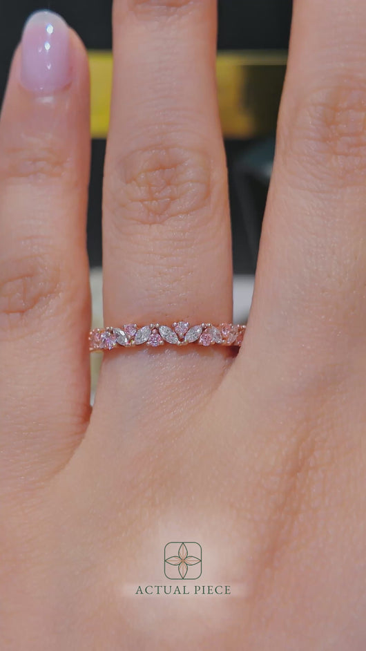 LUCCE MARCHESA™ Reale ROSÉ™ 0.41ctw Lab Diamond 14K Rose Gold