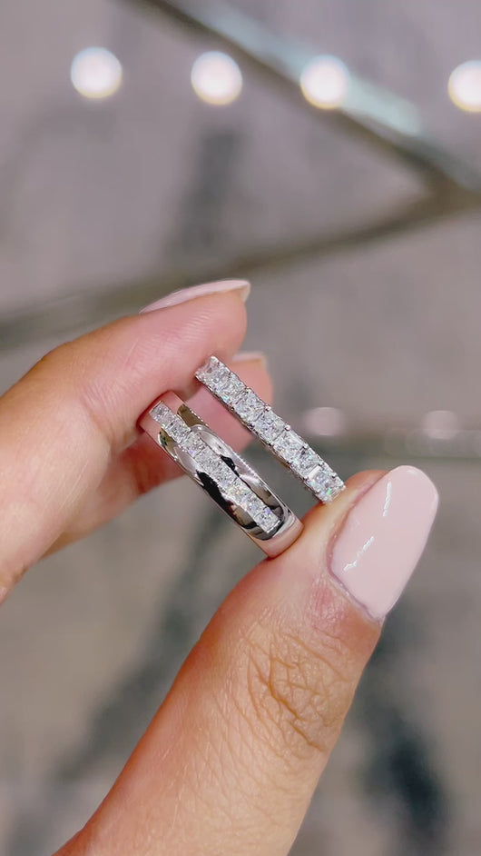 Moissanite Lab Diamond Engagement Ring Wedding Rings Manila Philippines