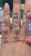 Load and play video in Gallery viewer, Lucce Paula Cushion Rosé Pink Diamond
